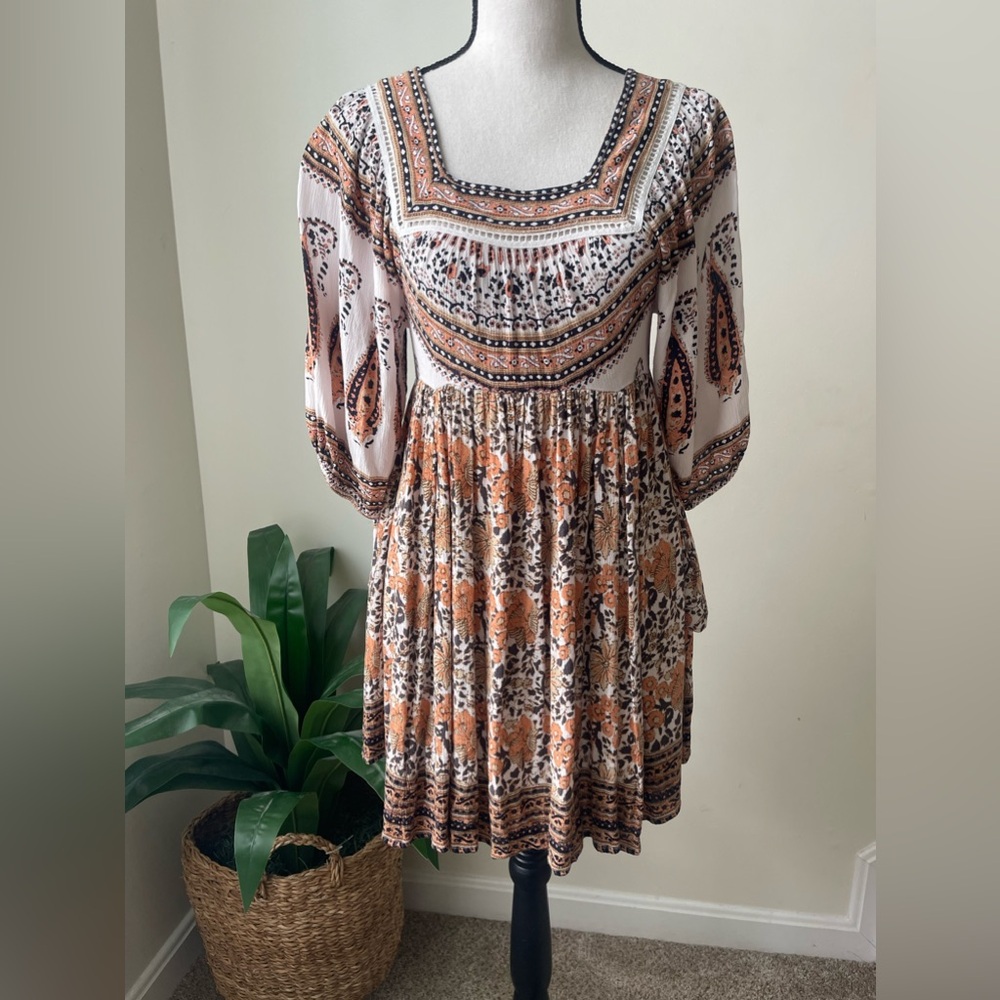 Free People Vintage Boho Summer Dress size XS